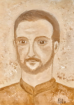 Volodymyr Zelenskyy president of Ukraine portrait oil painting for sale